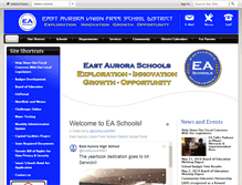 Tablet Screenshot of eastauroraschools.org